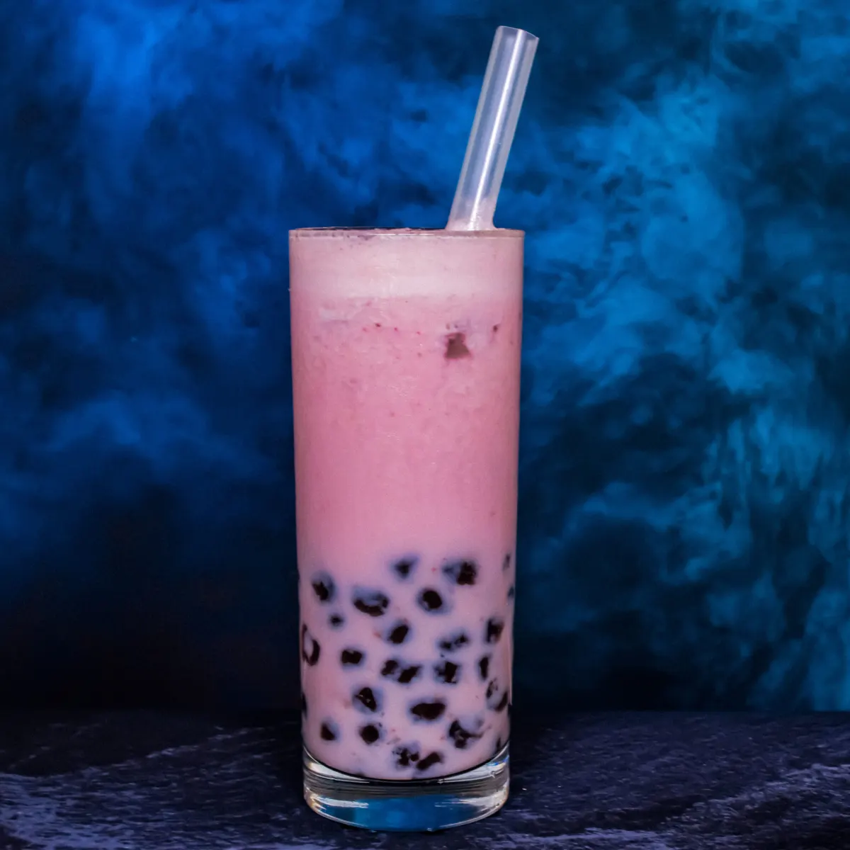 Strawberry Rambutan Bubble Tea Recipe — Homemade Boba