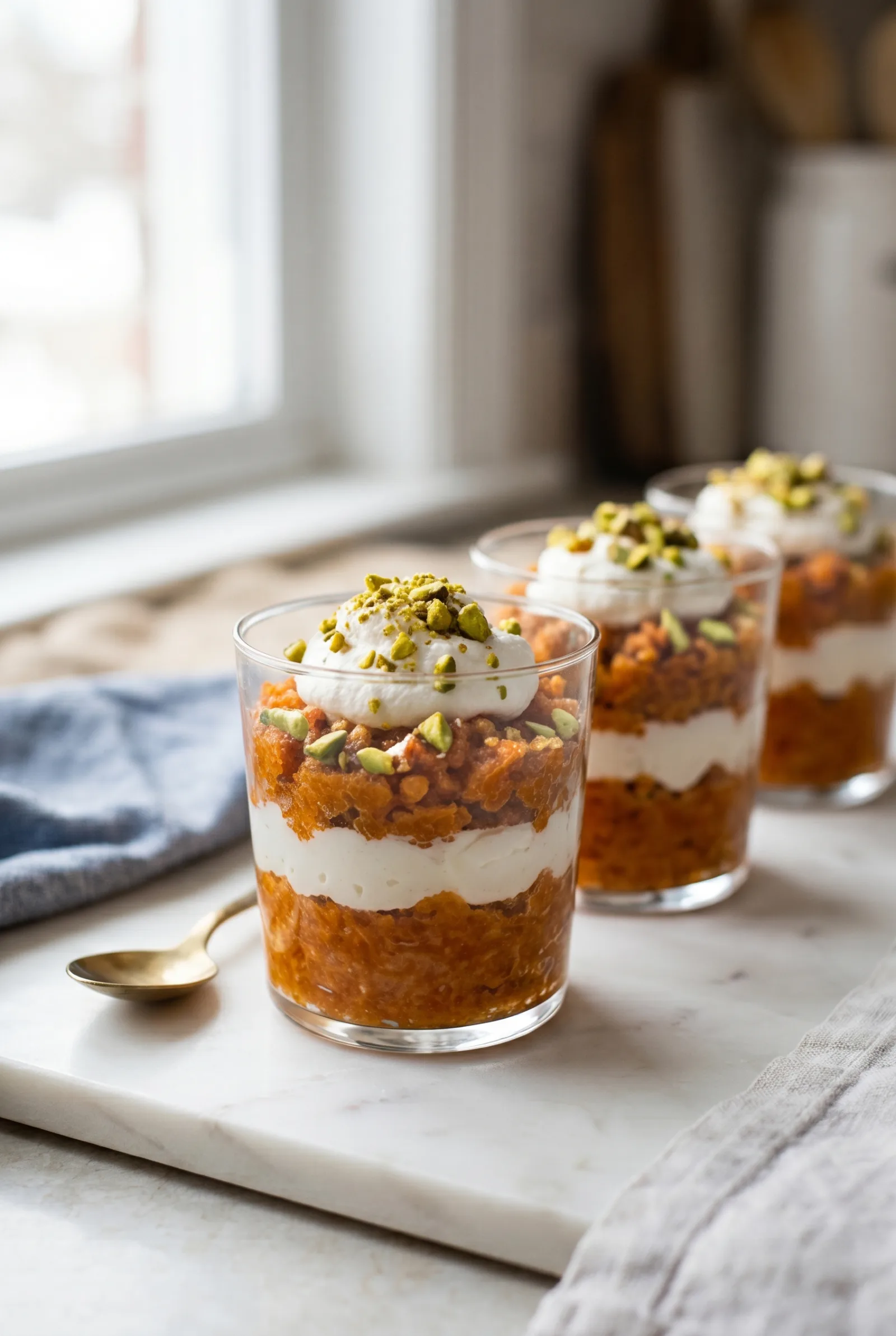 Gajar Halwa Trifle Recipe — Indian-British Fusion Dessert
