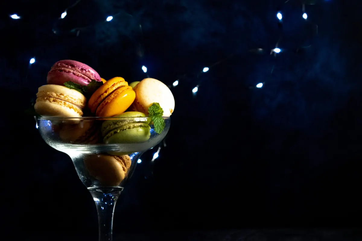 French Macarons — Early Food Photography from the Blog