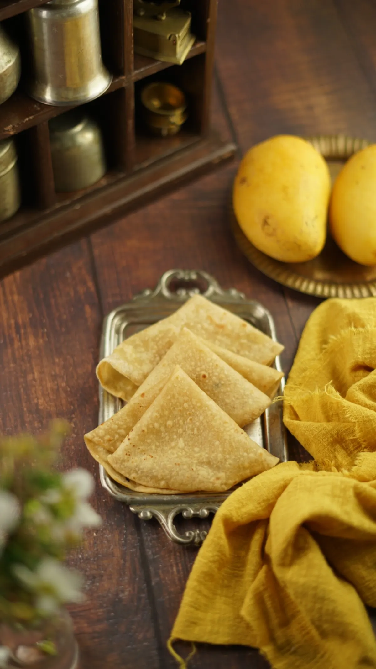 Padwali Roti — Gujarati Two-Layer Summer Flatbread