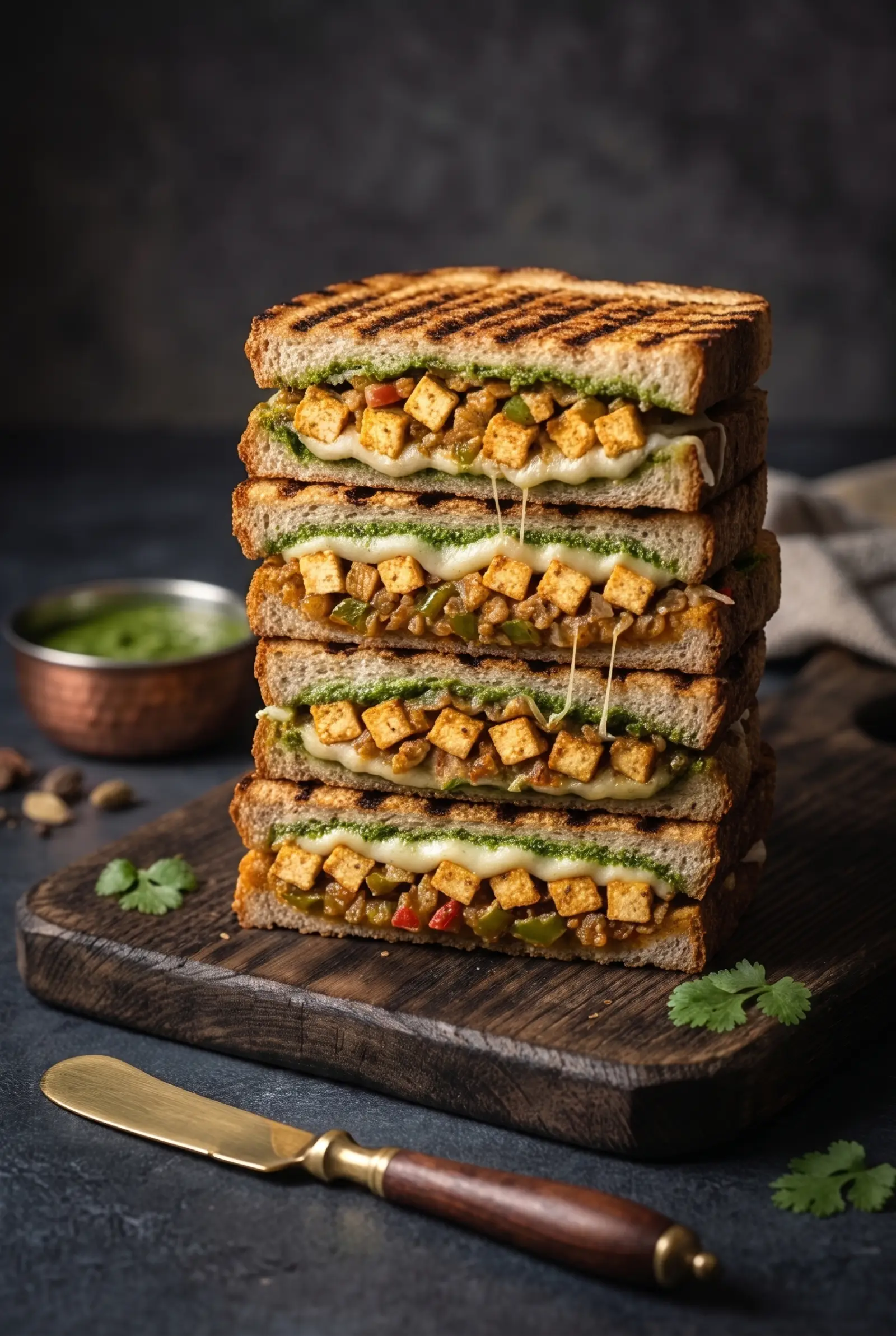 Paneer Tikka Sandwich — Better Than Café Style at Home!