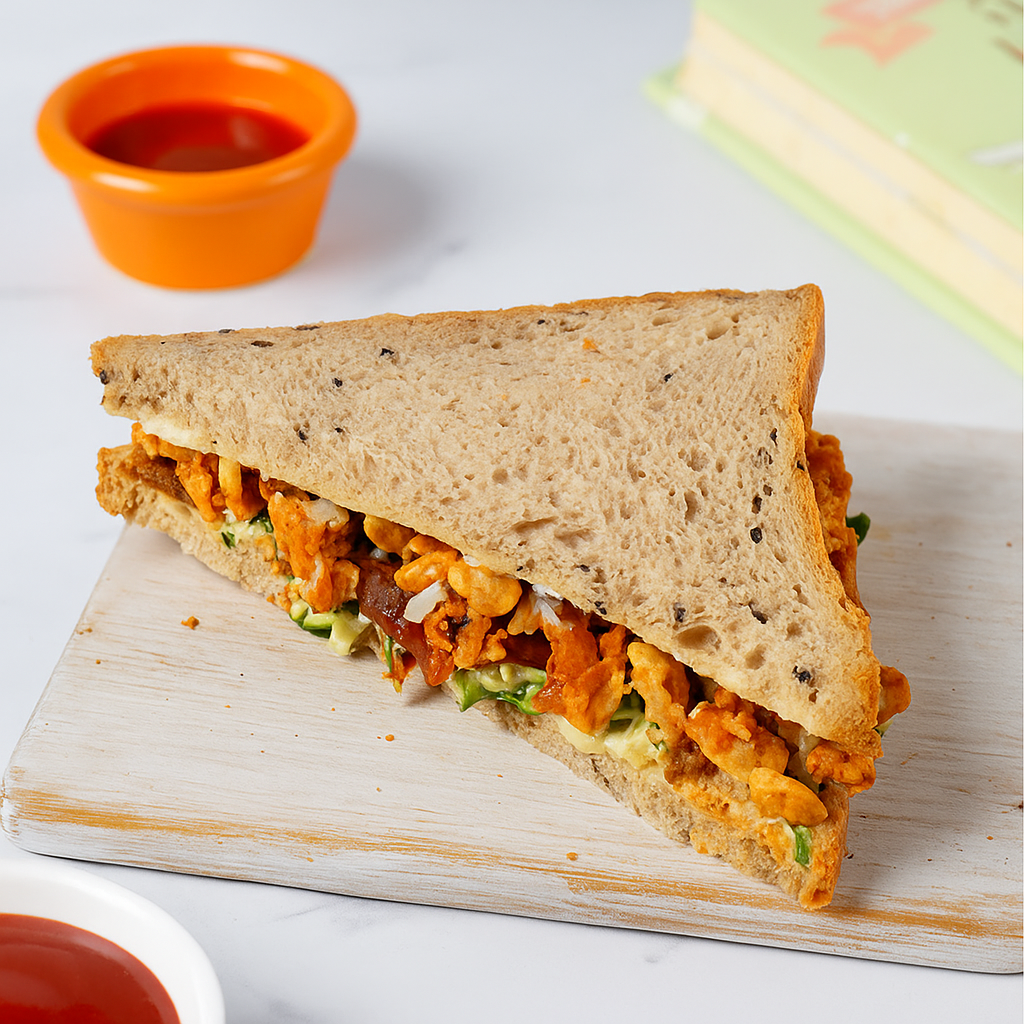 Paneer Tikka Sandwich — Better Than Café Style at Home!