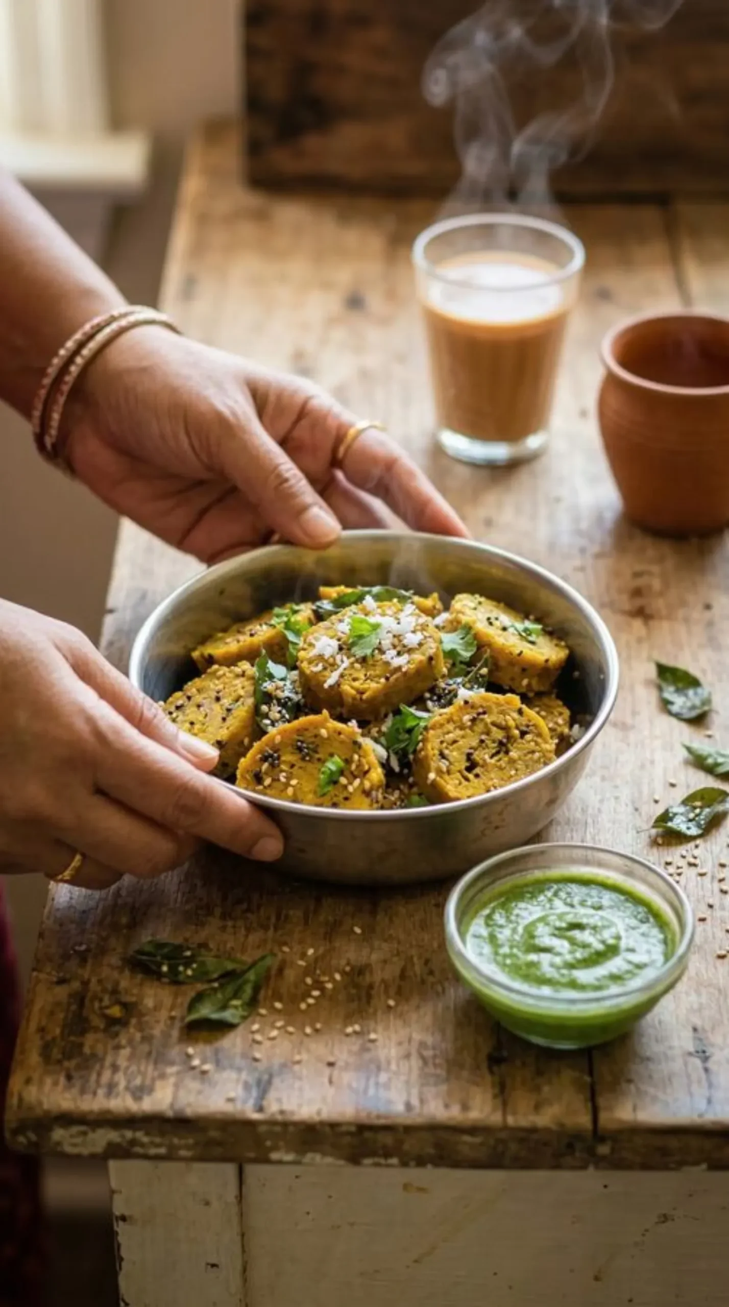 Easy Dudhi Muthiya Recipe | Steamed Gujarati Snack