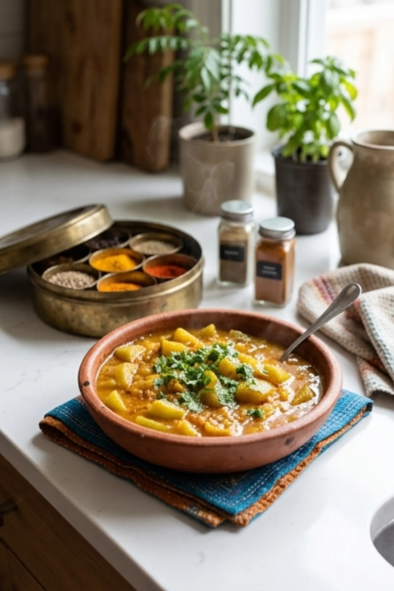 Lauki Tomato Sabzi — North Indian Bottle Gourd Curry in 25 Min