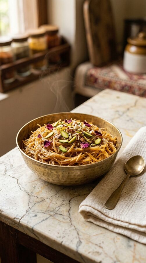 Meethi Seviyan Recipe | Easy Roasted Dry Sevaiyan