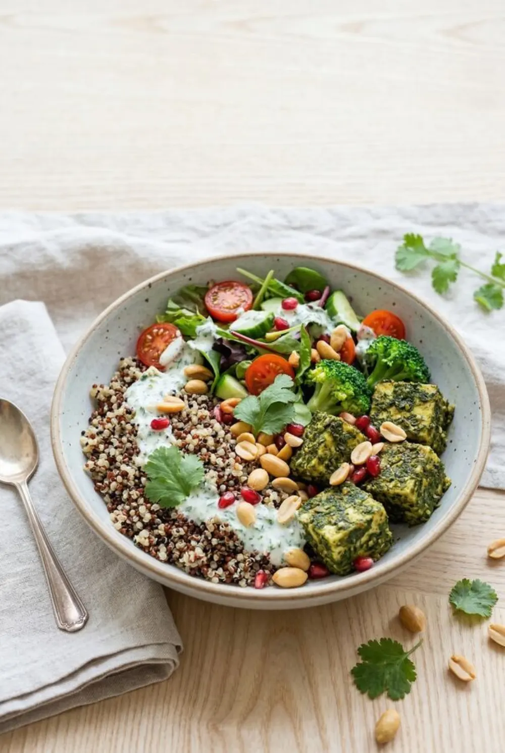 Thecha Paneer Bowl Recipe | Spicy High-Protein Lunch Bowl