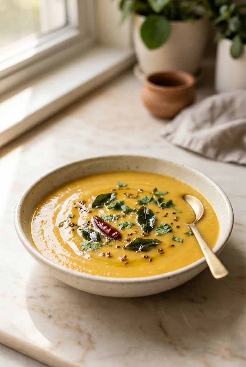 Keri ni Dal Recipe (Gujarati Ambe Dal with Raw Mango)