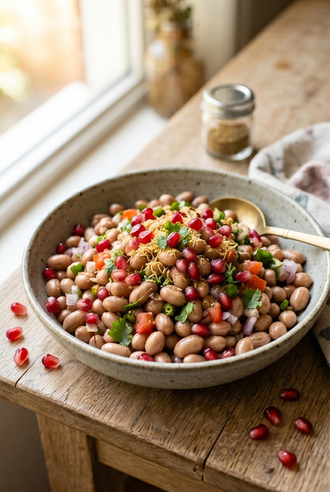 Boiled Peanut Chaat — No-Fry Indian Monsoon Salad