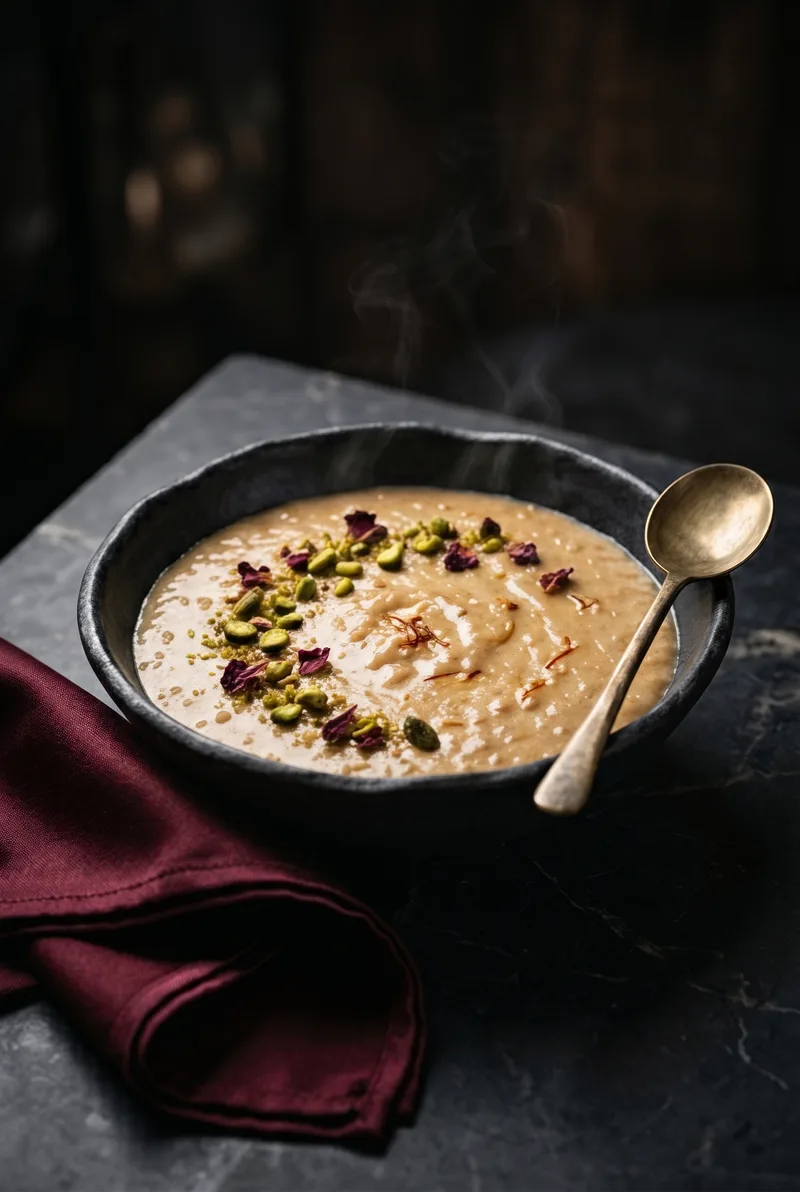 Caramel Rice Kheer — Burnt-Sugar Indian Rice Pudding