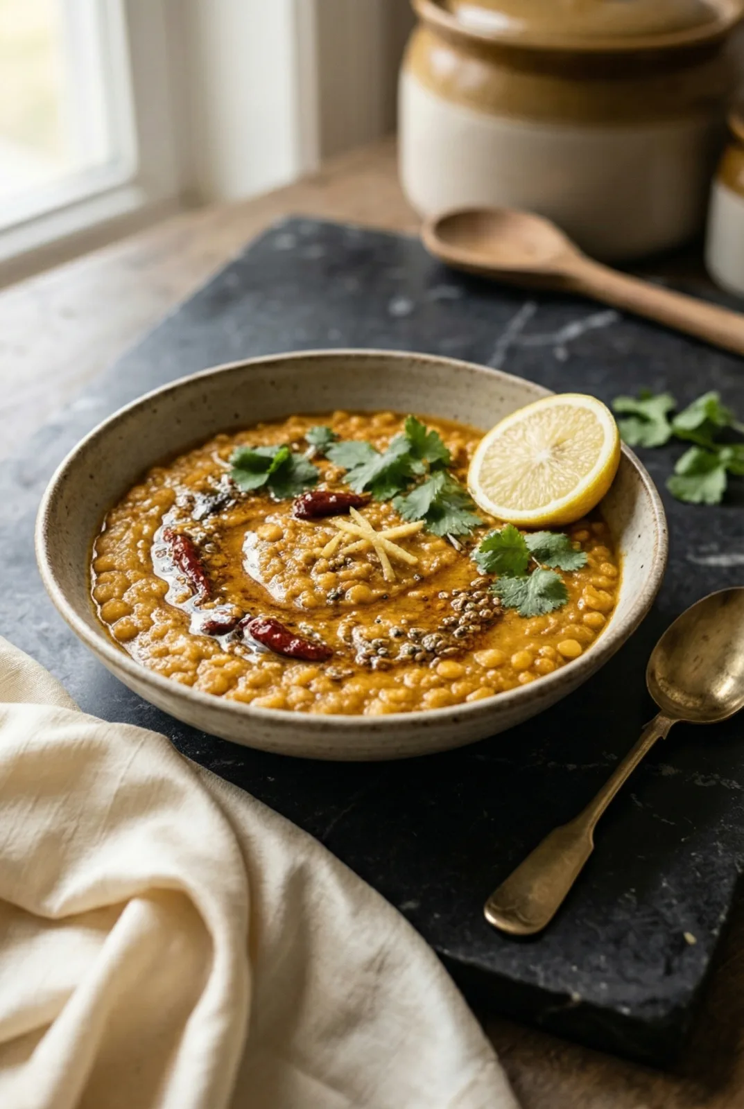 Easy Chana Dal Recipe (Stovetop & Pressure Cooker)