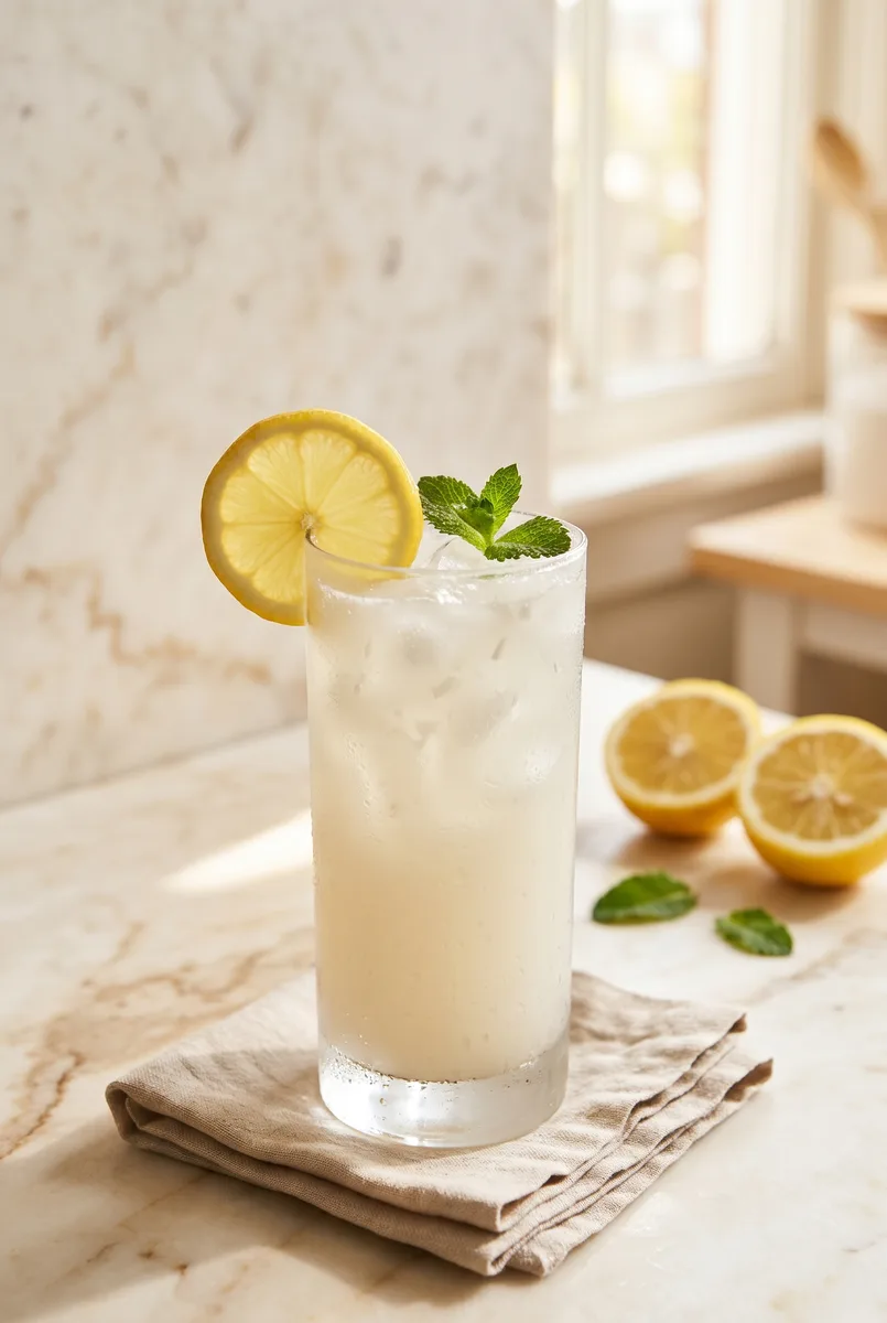 Coconut Lemonade Recipe — Creamy Vegan Summer Drink