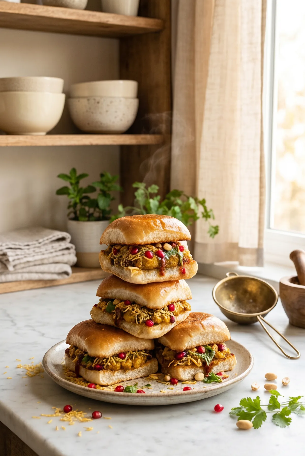 Kutchi Dabeli Recipe — Spiced Potato Pav Street-Style