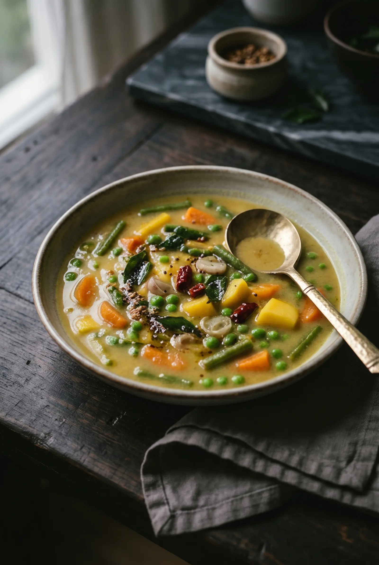 Mango Coconut Dal — Sri Lankan-Inspired One-Pot Recipe