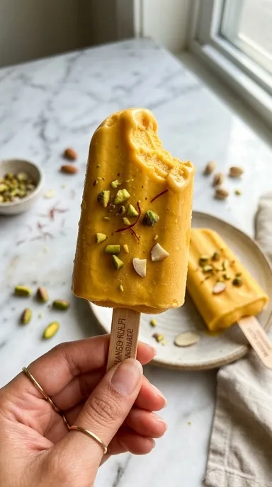 Mango Kulfi Recipe — No Ice Cream Machine, Alphonso
