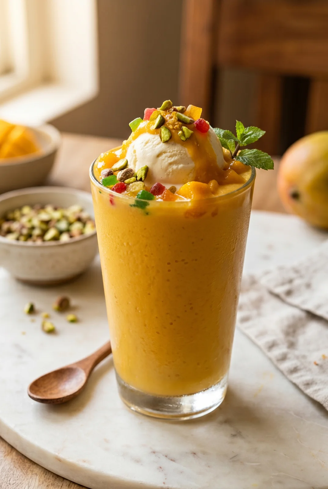 Mango Mastani Recipe (Pune-Style Thick Mango Shake)