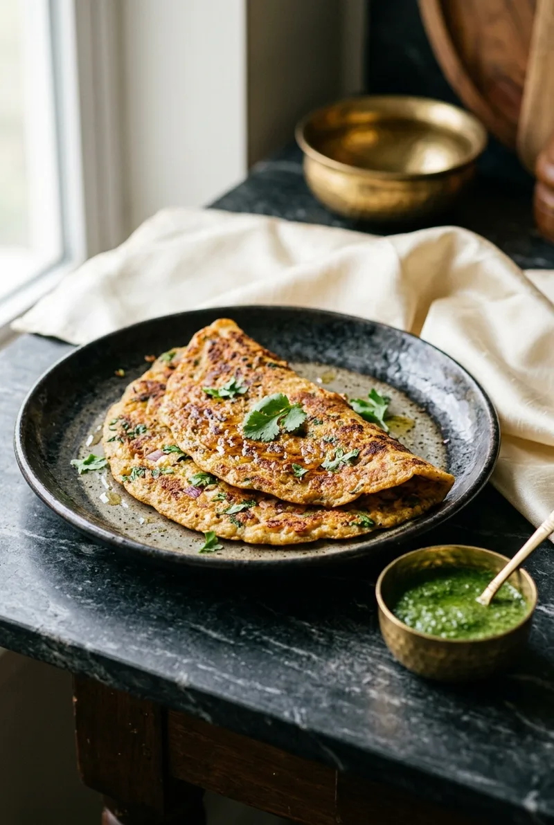 Millet Chilla Recipe (Easy, Gluten-Free Savoury Pancakes)