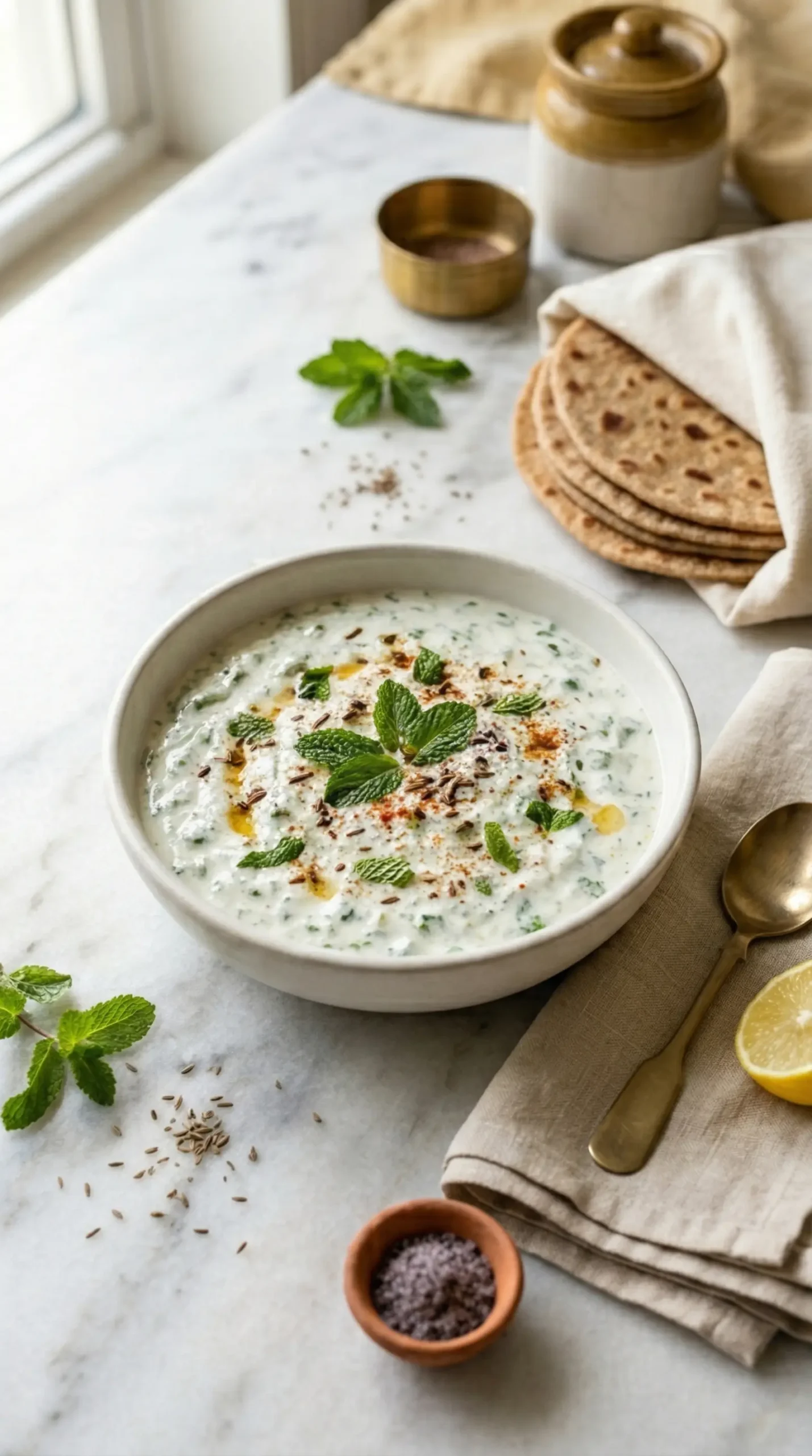 Mint Raita (Pudina Raita): Easy Yogurt Side in 10 Minutes