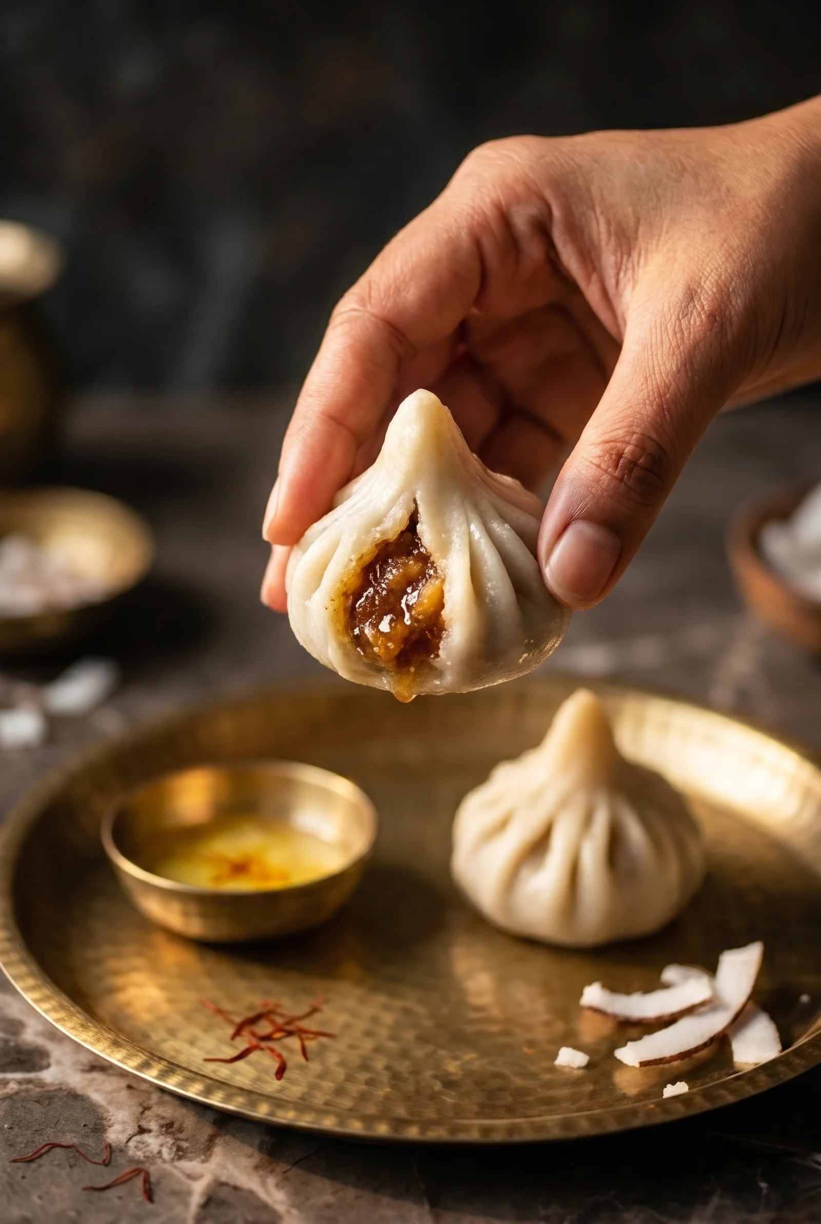 Ukadiche Modak Recipe (Steamed Maharashtrian Modak)