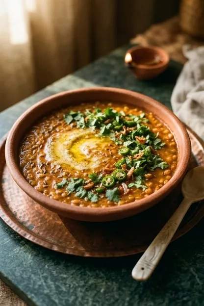 One Pot Masoor Dal — 15-Minute Vegan Split Red Lentils