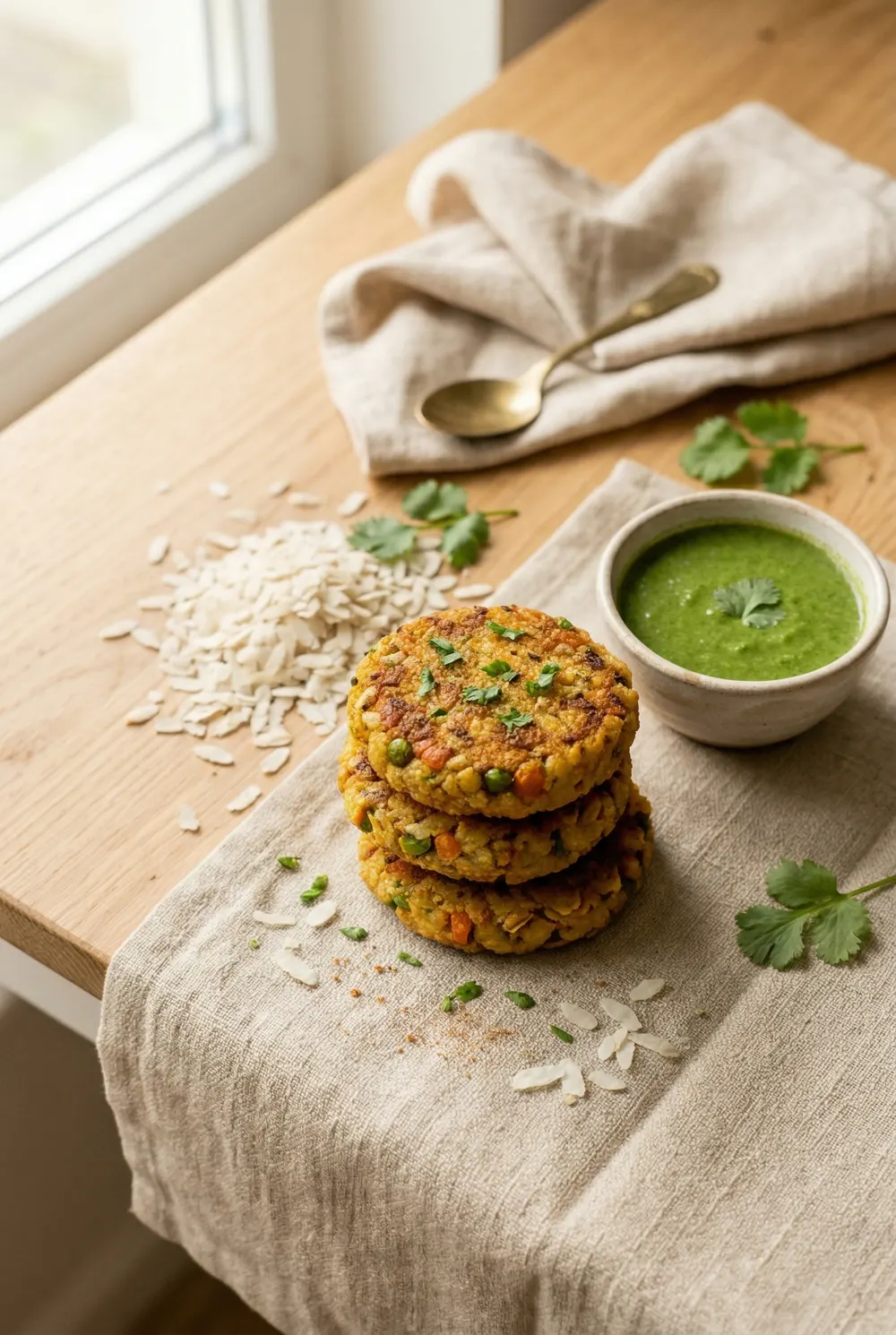 Poha Cutlet Recipe — Crispy Air Fryer or Pan-Fry