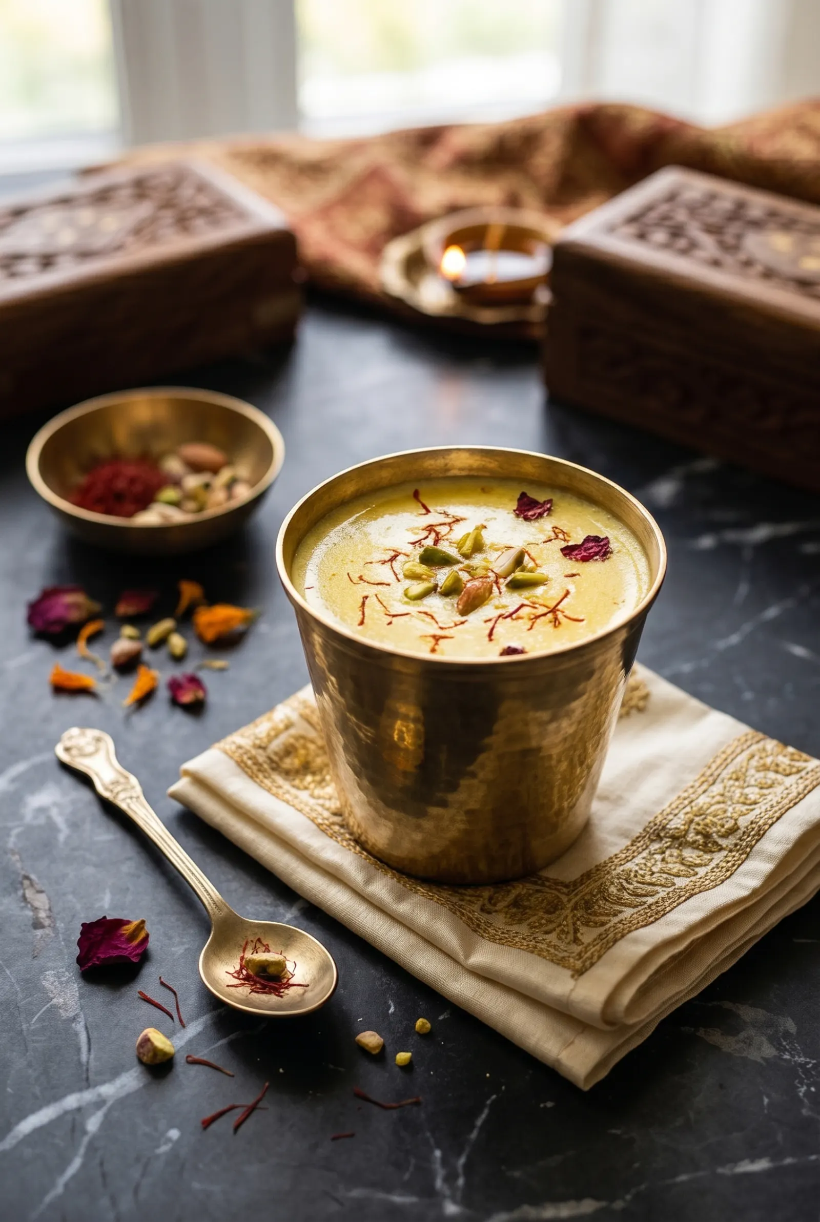 Kesar Doodh Recipe — Stovetop Saffron Milk at Home
