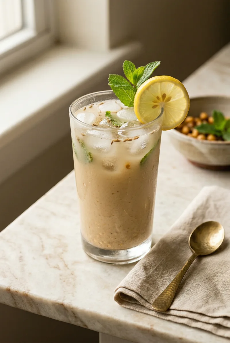 Sattu Sharbat — 5-Minute Roasted Gram Summer Drink