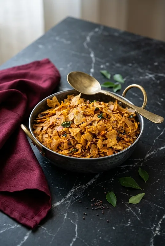 Vaghareli Rotli Recipe (Gujarati Spiced Leftover Roti)