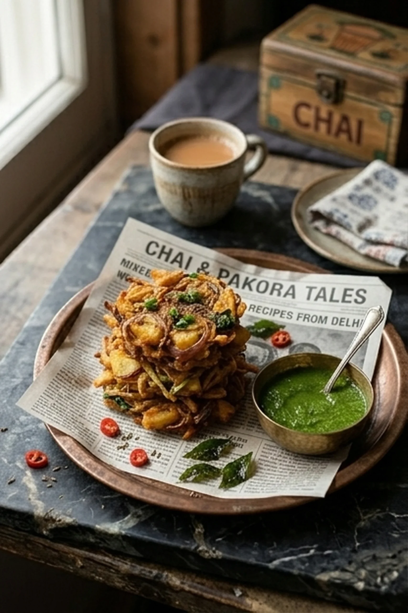 Vegetable Pakora Recipe — Crispy Besan Mixed Veg