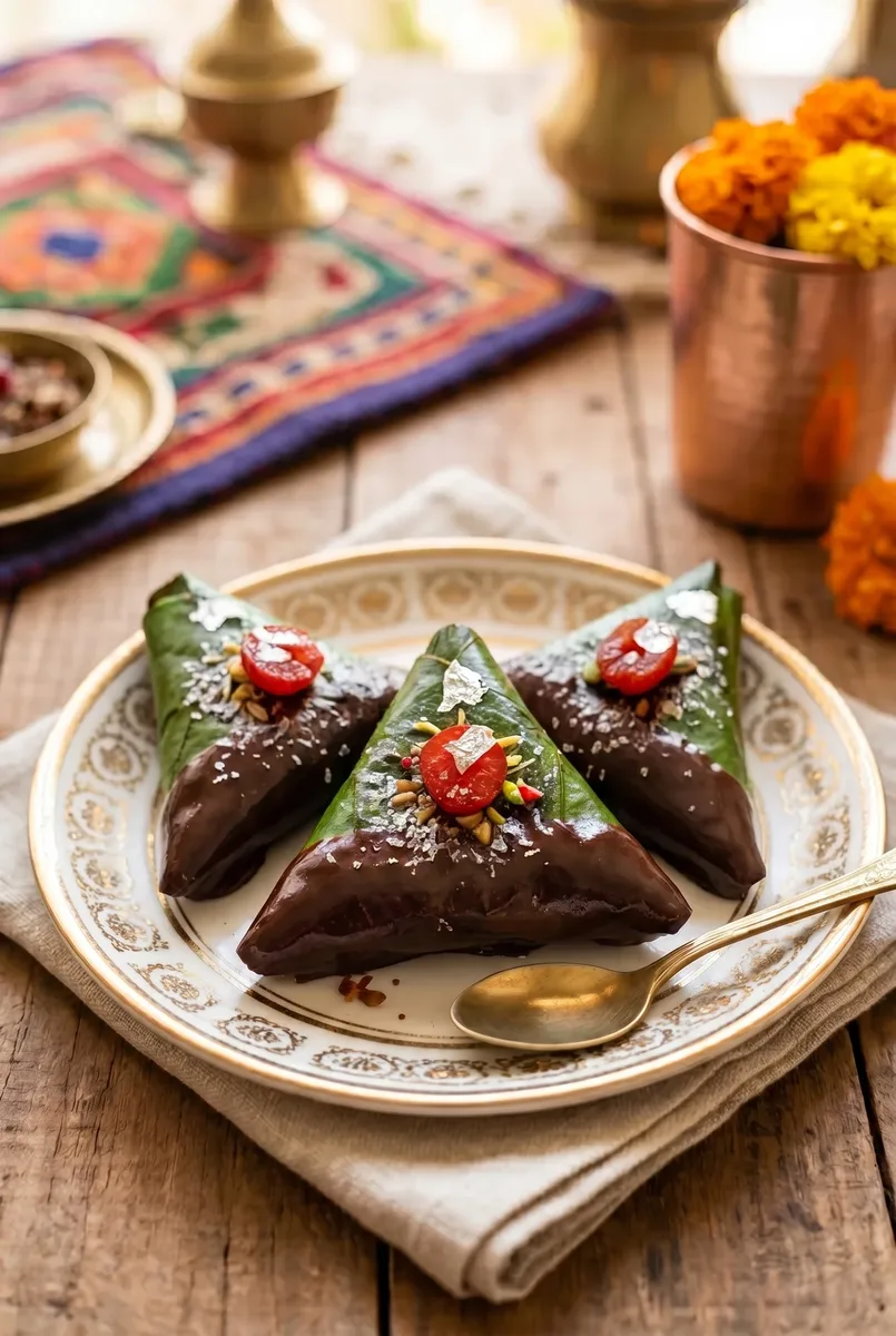 Chocolate Meetha Paan (Chocolate Paan)
