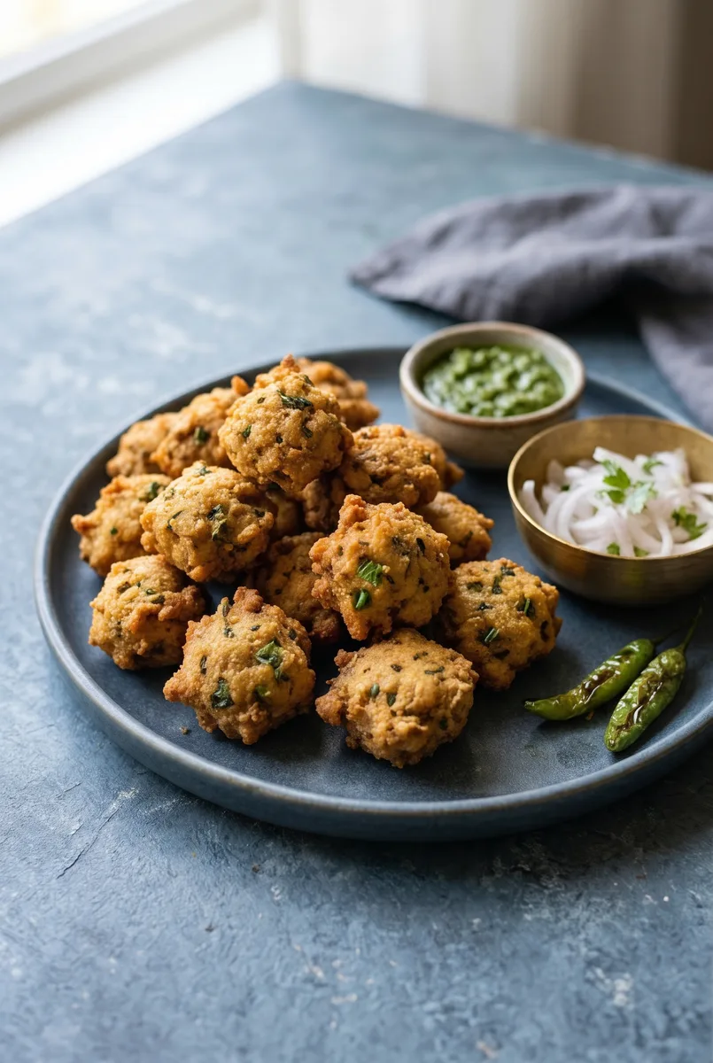 Gujarati Dalwada Recipe (Moong Dal Vada) with Urad Dal