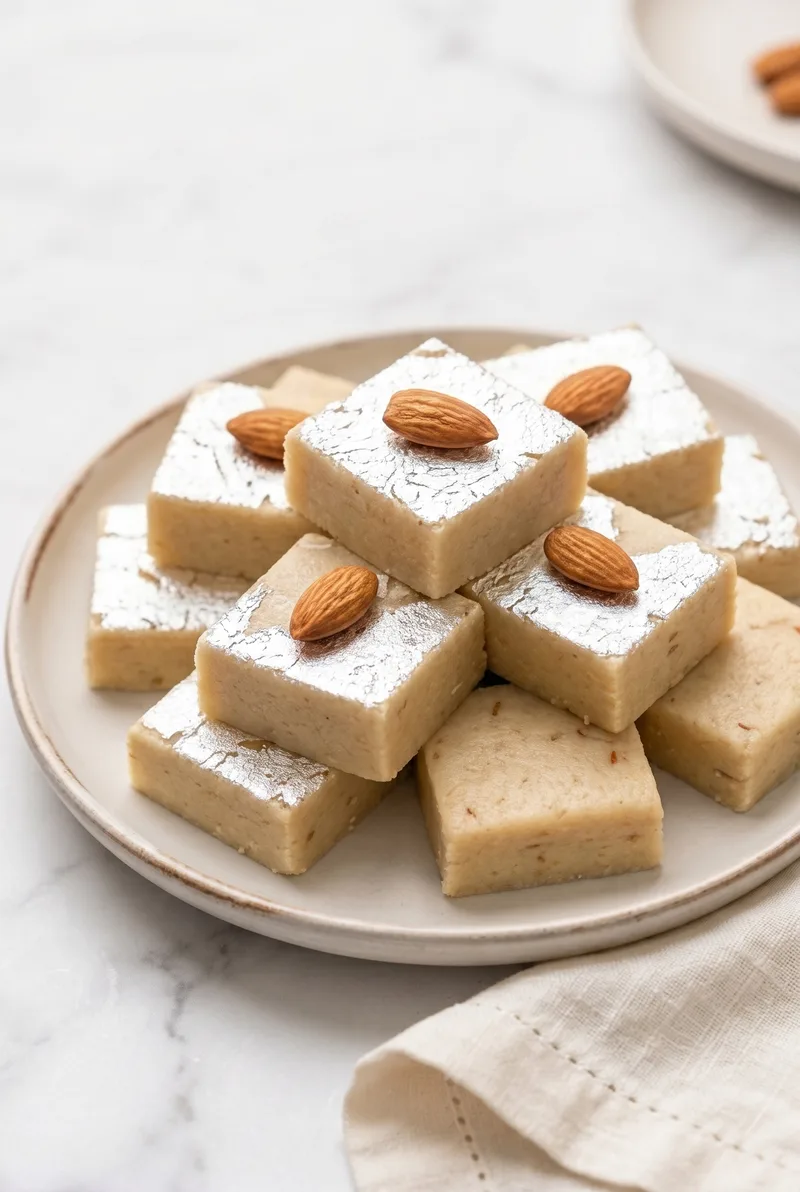 Easy Badam Burfi (Almond Flour) — Quick Diwali Mithai