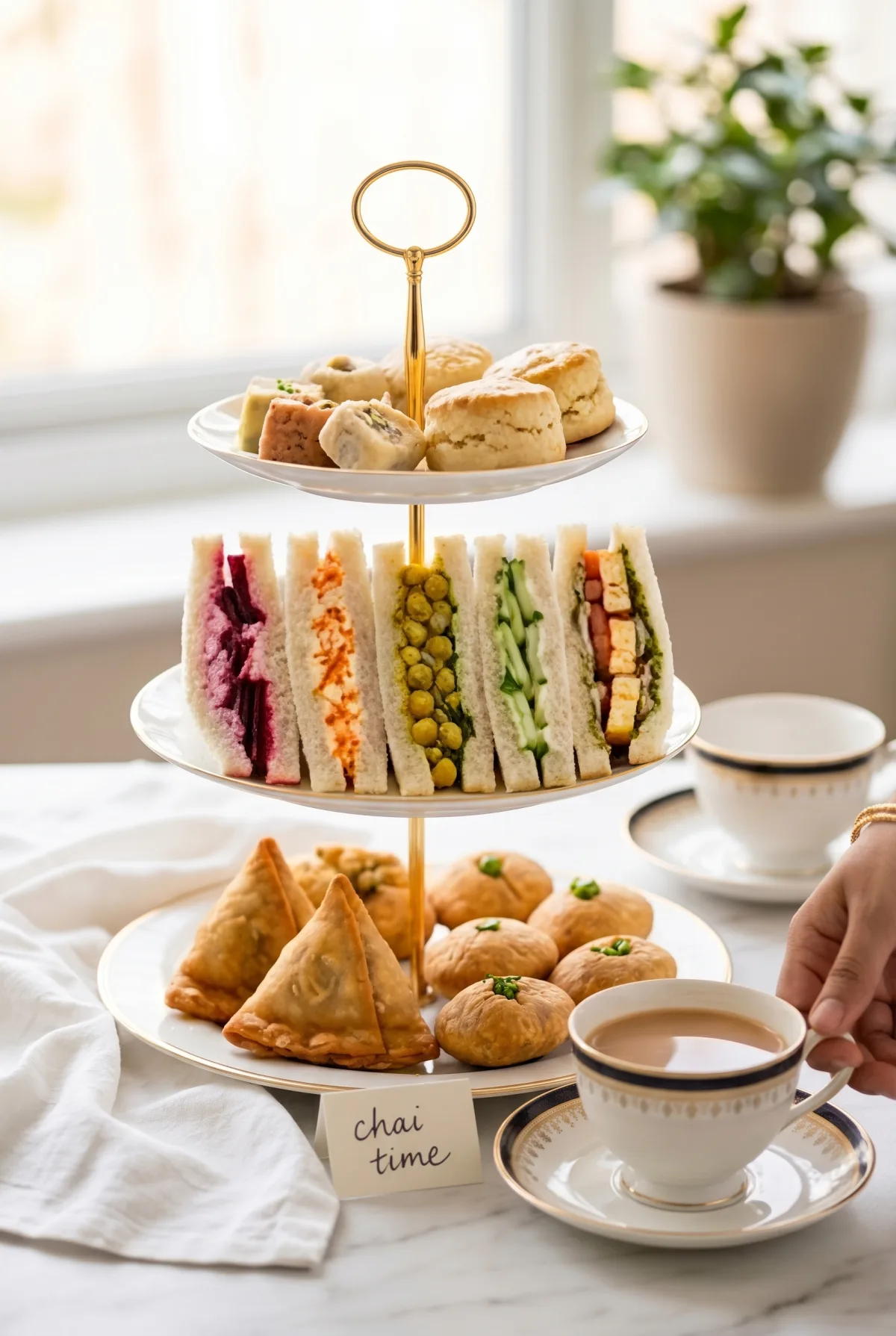 5 Tea Party Sandwiches to Make for Your Next Indian Afternoon Tea