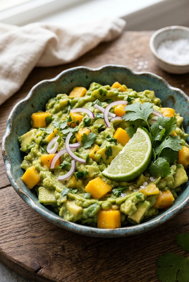 Easy Mango Guacamole Recipe
