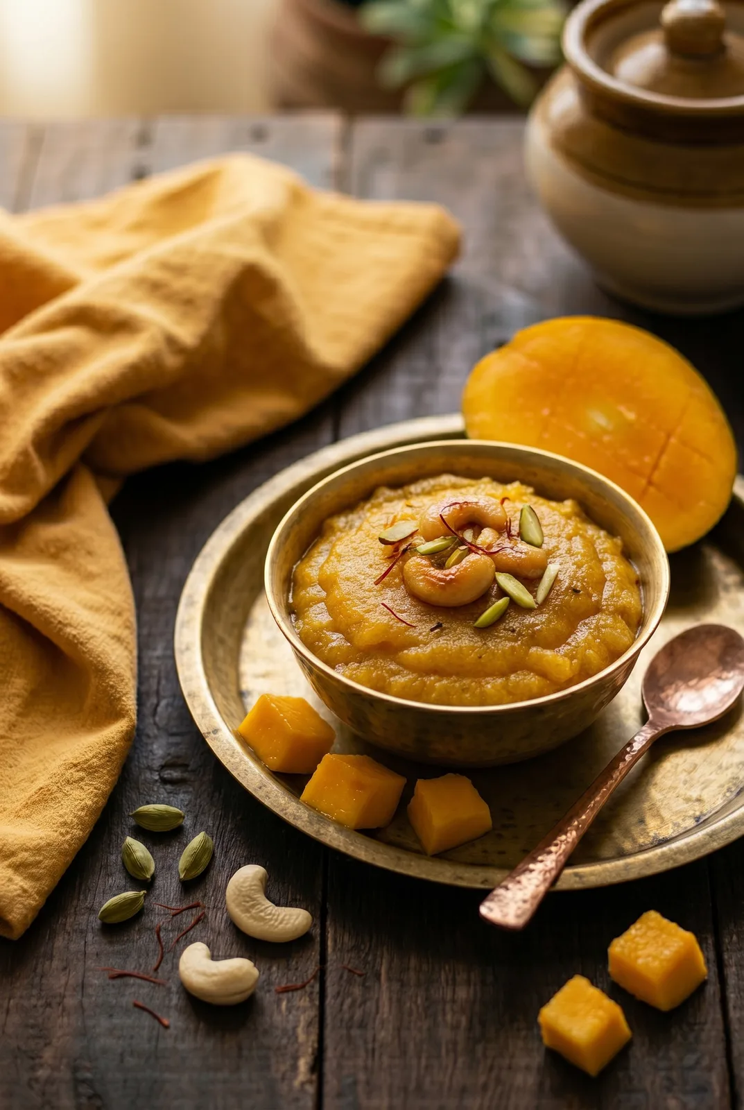 Mango Kesari Recipe (Mango Sheera)