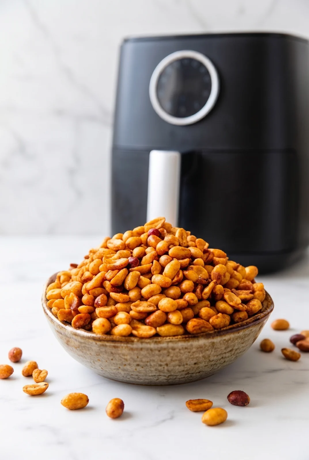 Air Fryer Chatpata Masala Peanuts (Masala Sing)