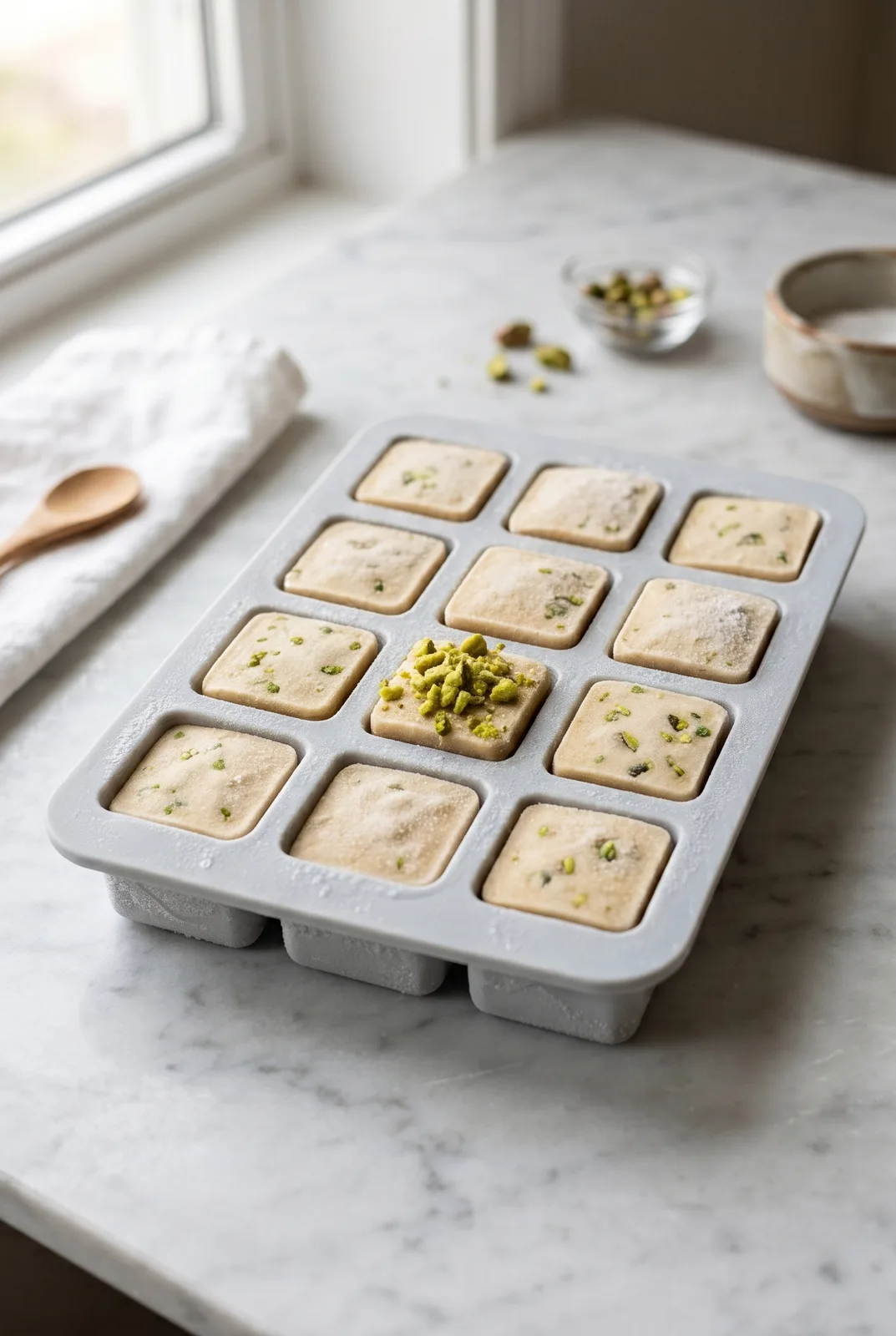 No Sugar High Protein Kulfi Bites (Paneer and Dates)