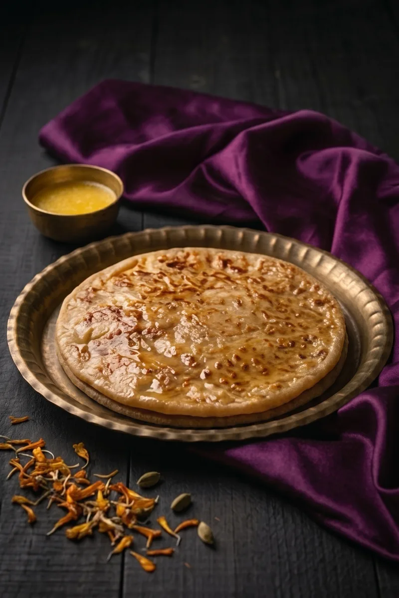 Gujarati Puran Poli Recipe (Vedmi) | Petite Paprika