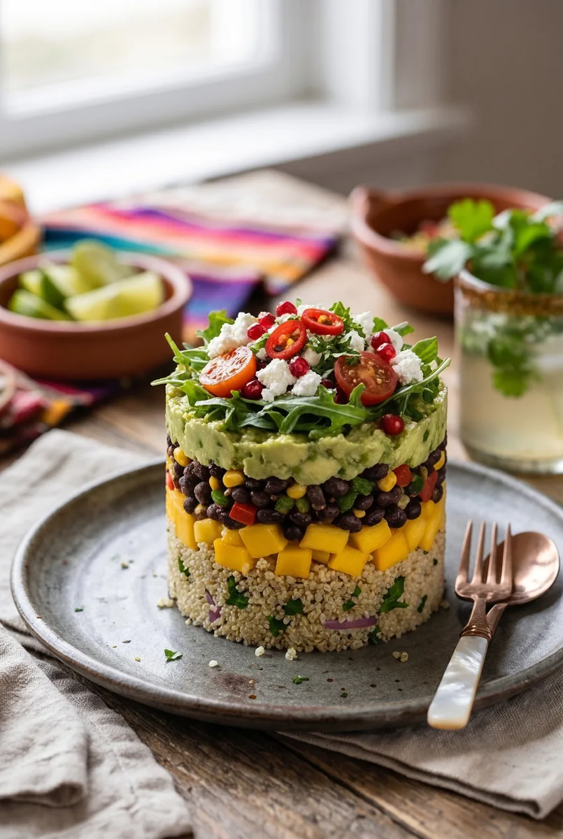Cinco de Mayo Quinoa Mango Avocado Black Bean Salad (300th Post Celebration)