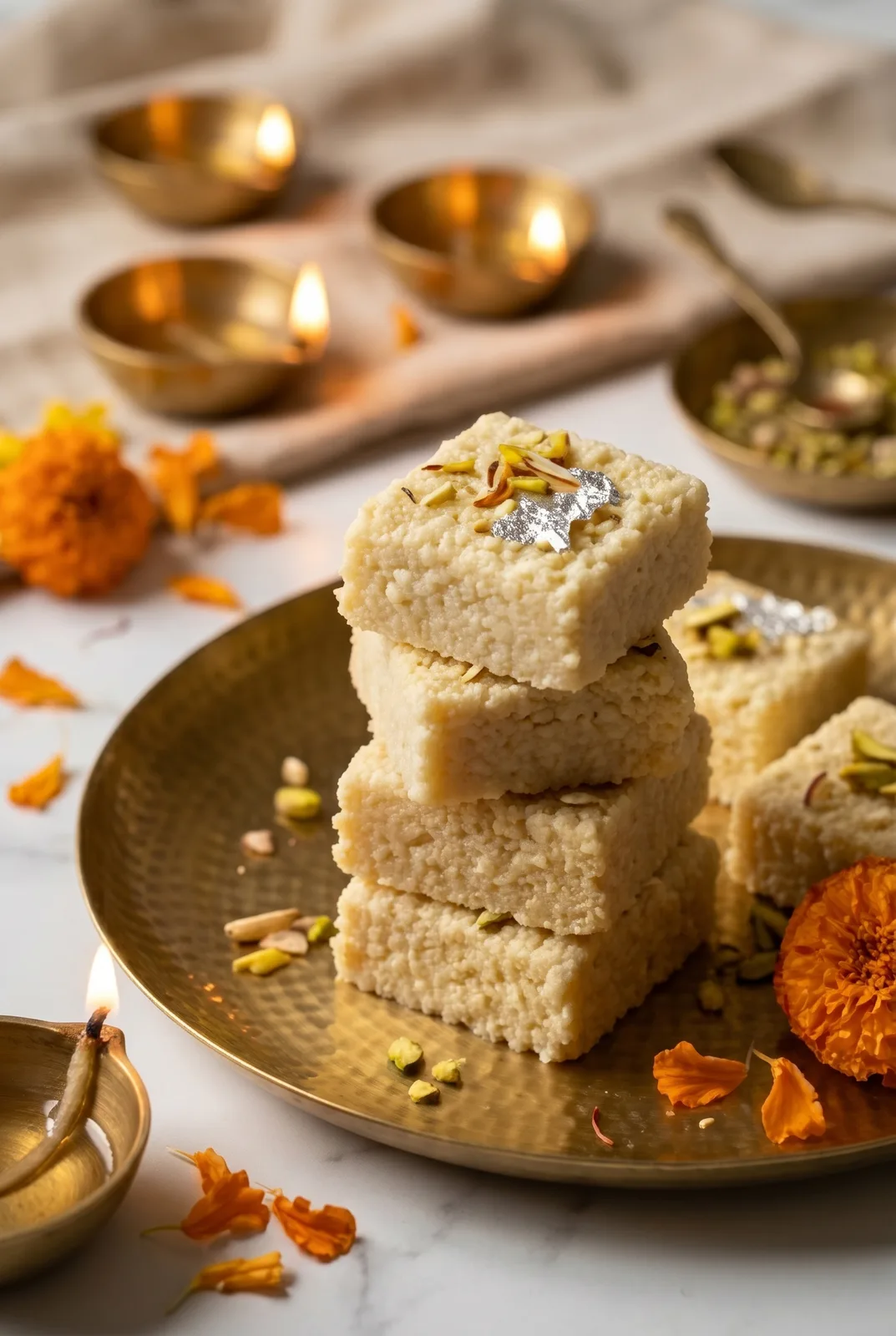 Easy Kalakand with Ricotta (30-Minute Shortcut)