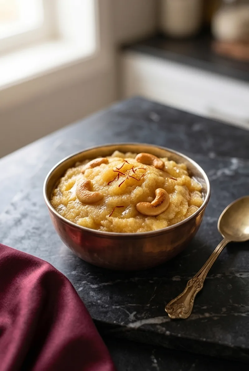 Sooji Halwa Recipe – Easy Indian Semolina Pudding