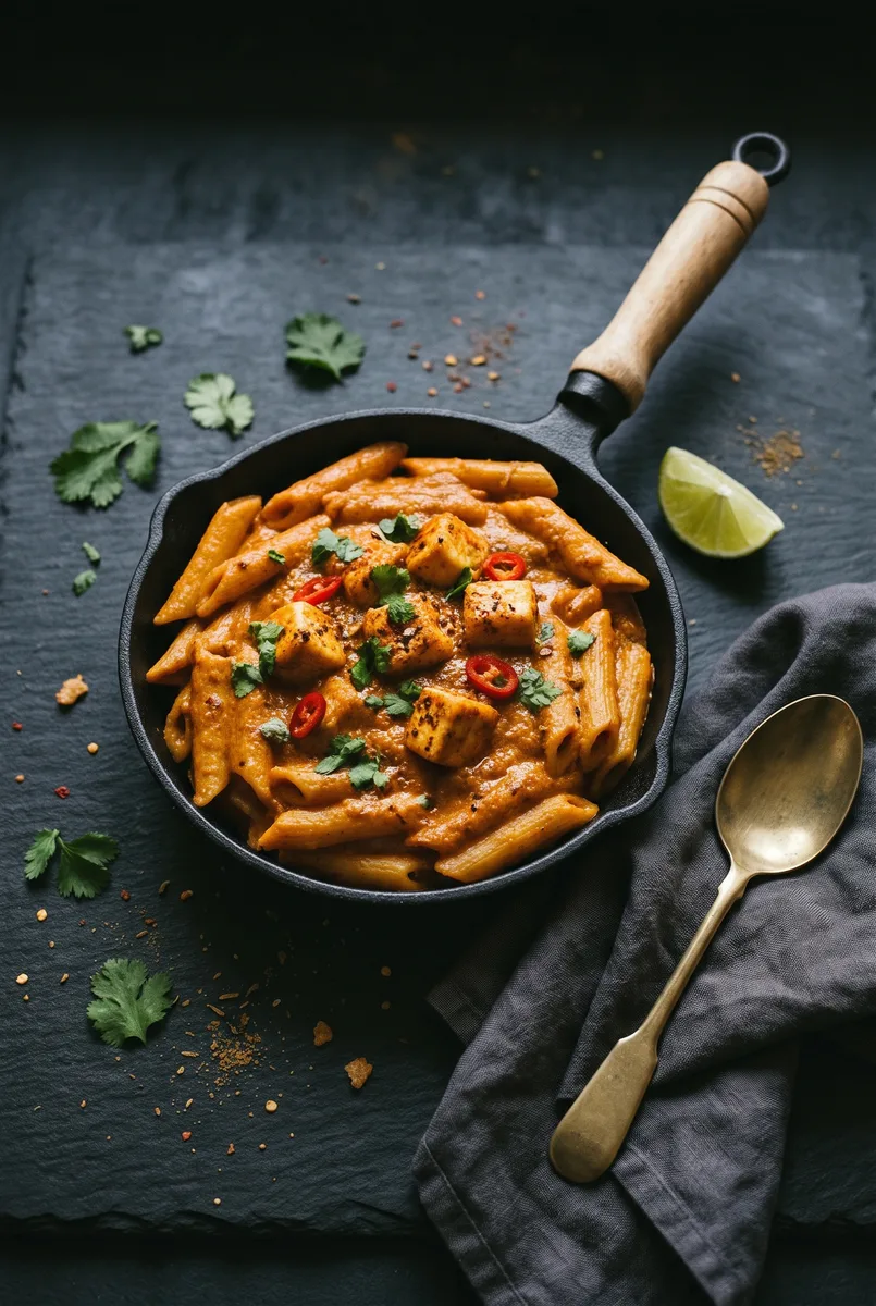 Instant Pot Paneer Makhani Protein Pasta
