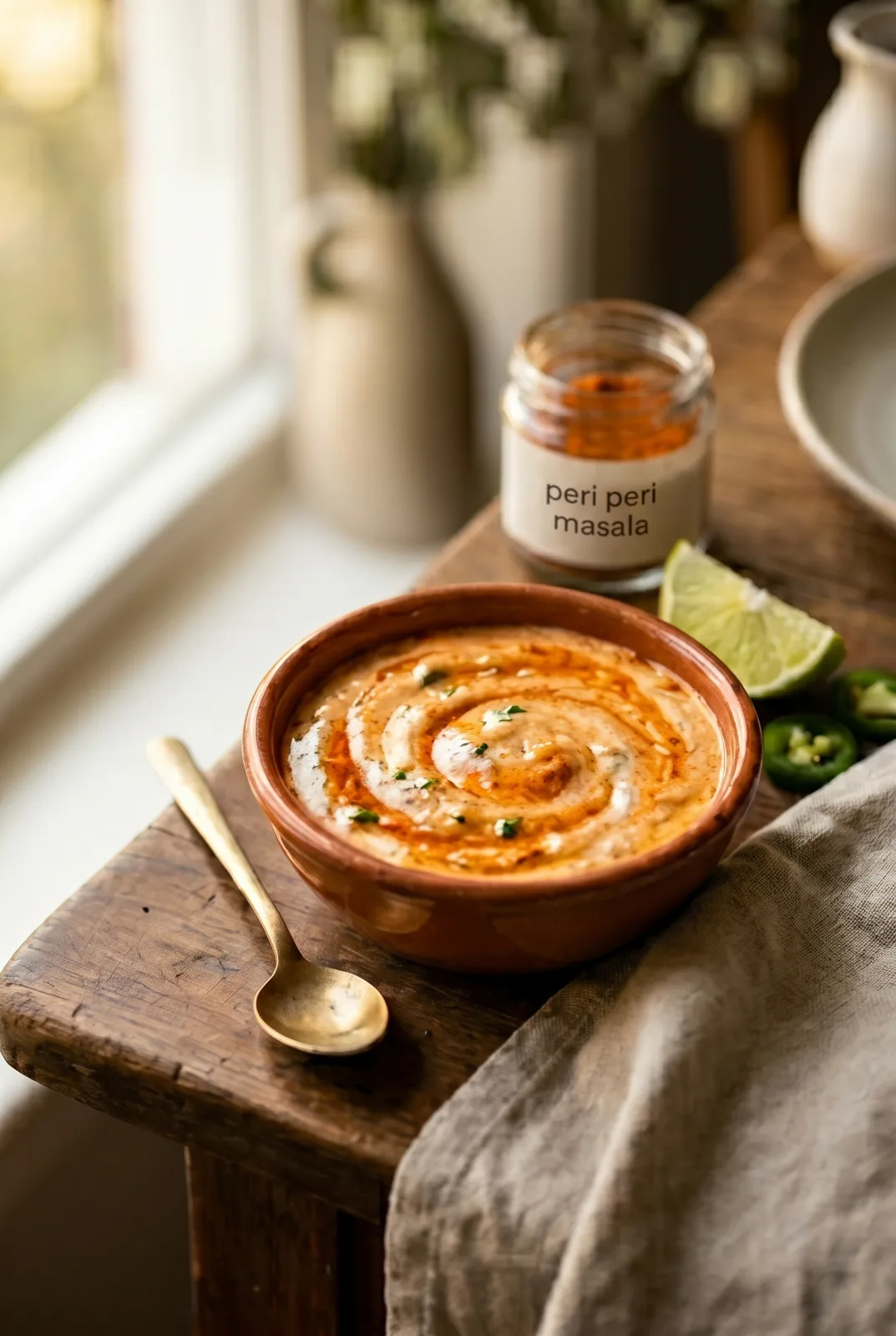 Peri Peri Garlic Yogurt Sauce: Fiery 5-Minute Recipe