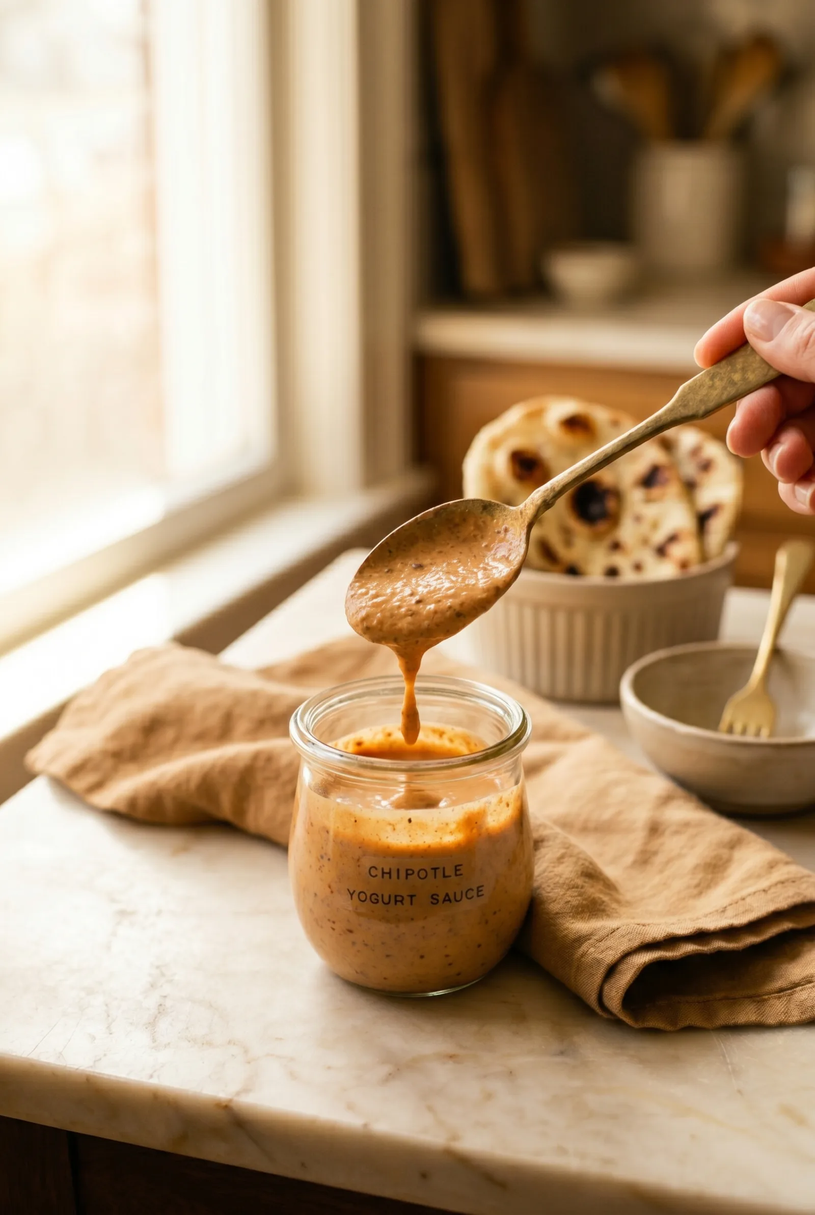 Smoky Chipotle Yogurt Sauce — 5-Minute Meal Prep Recipe