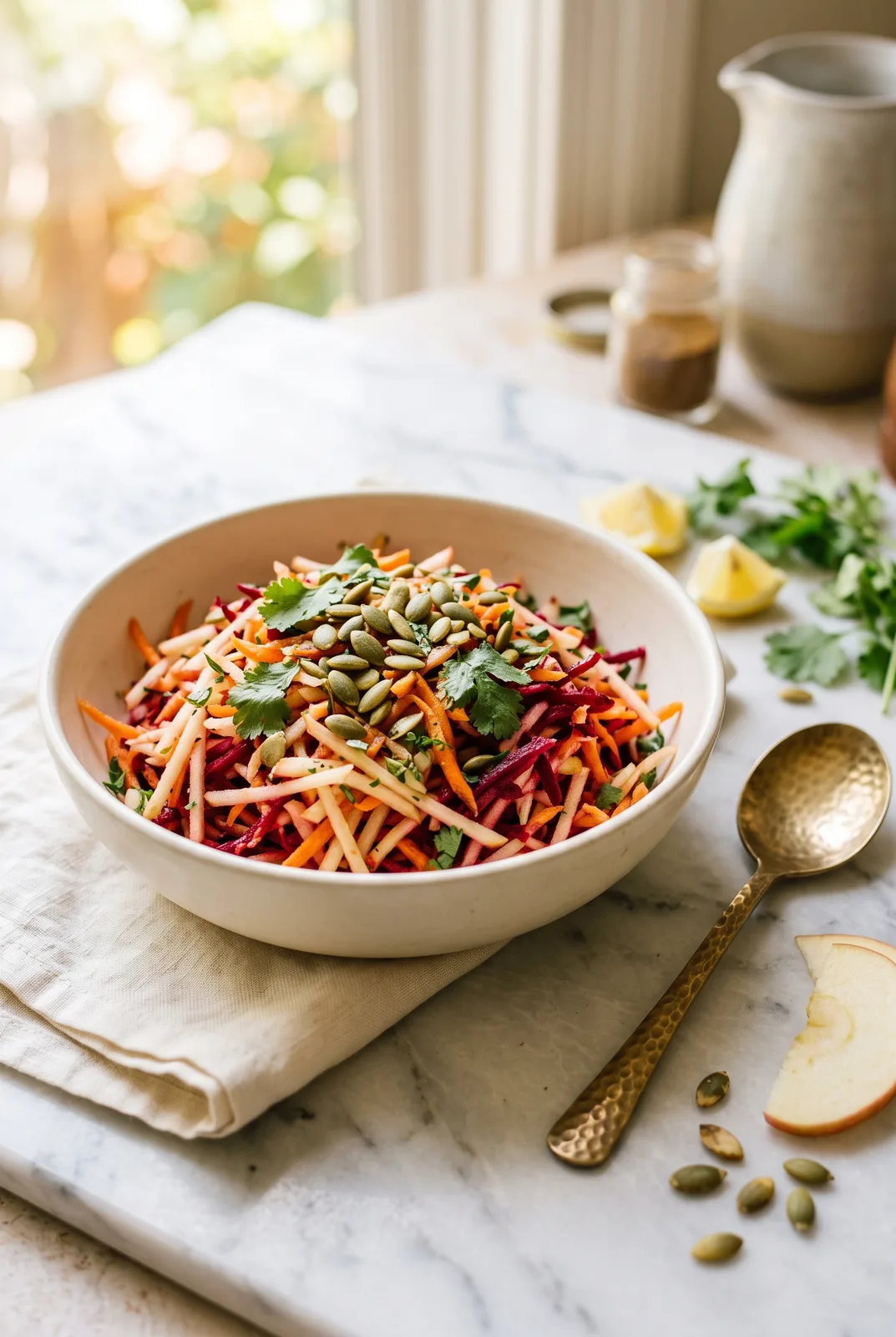 Easy ABC Salad (Apple Beet Carrot)