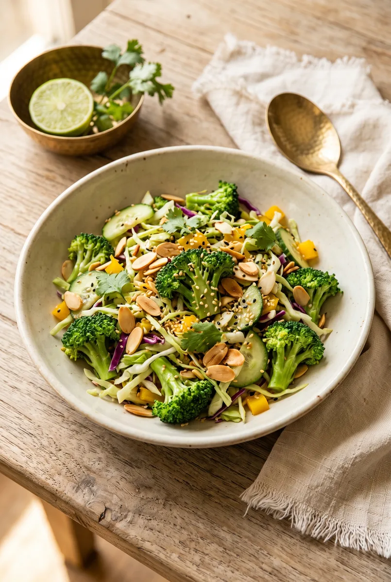 Broccoli Almond Crunch Salad