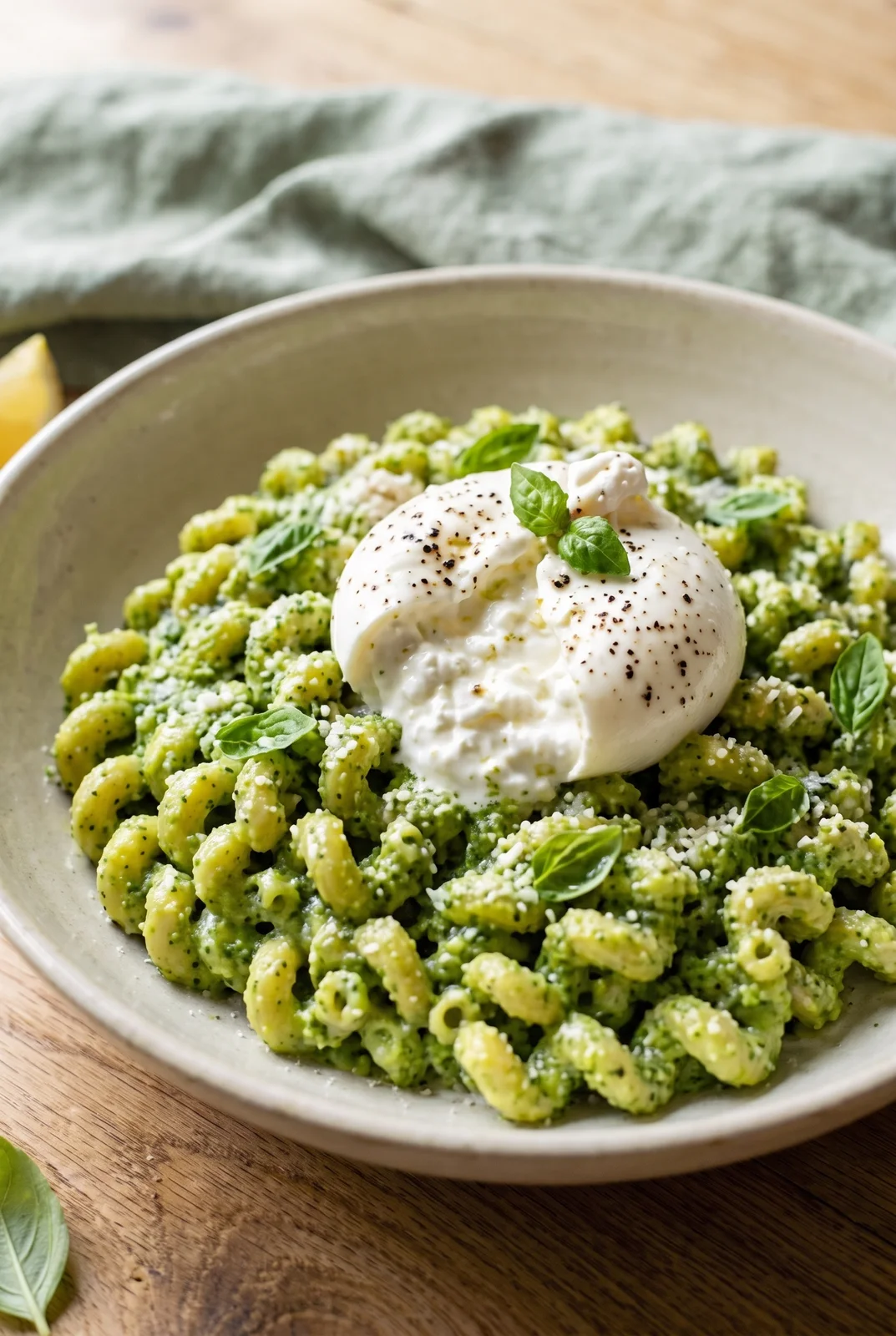 Creamy High-Protein Broccoli Pasta