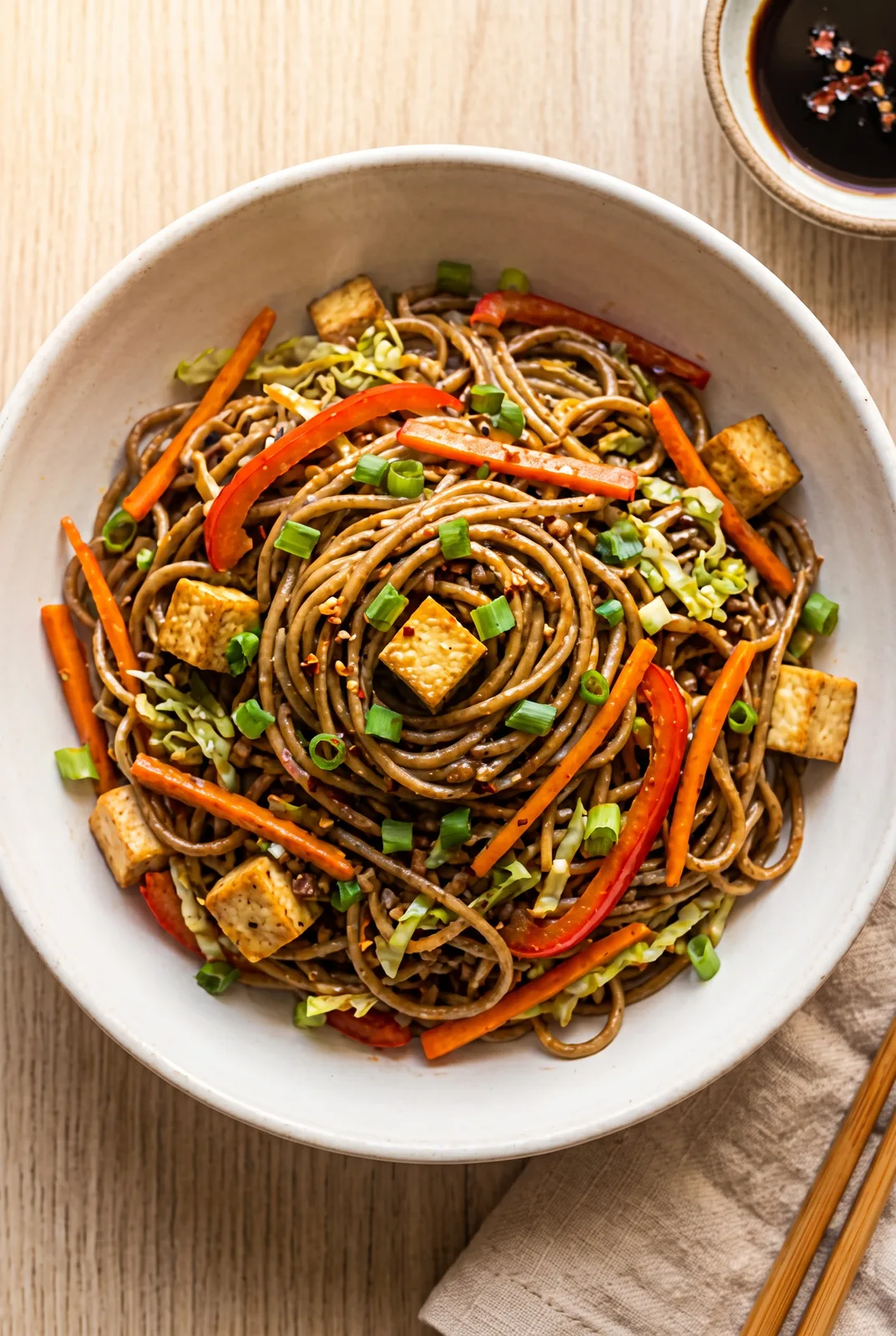 Hakka-Style Protein Pasta (Hakka Noodles Inspired Pasta)