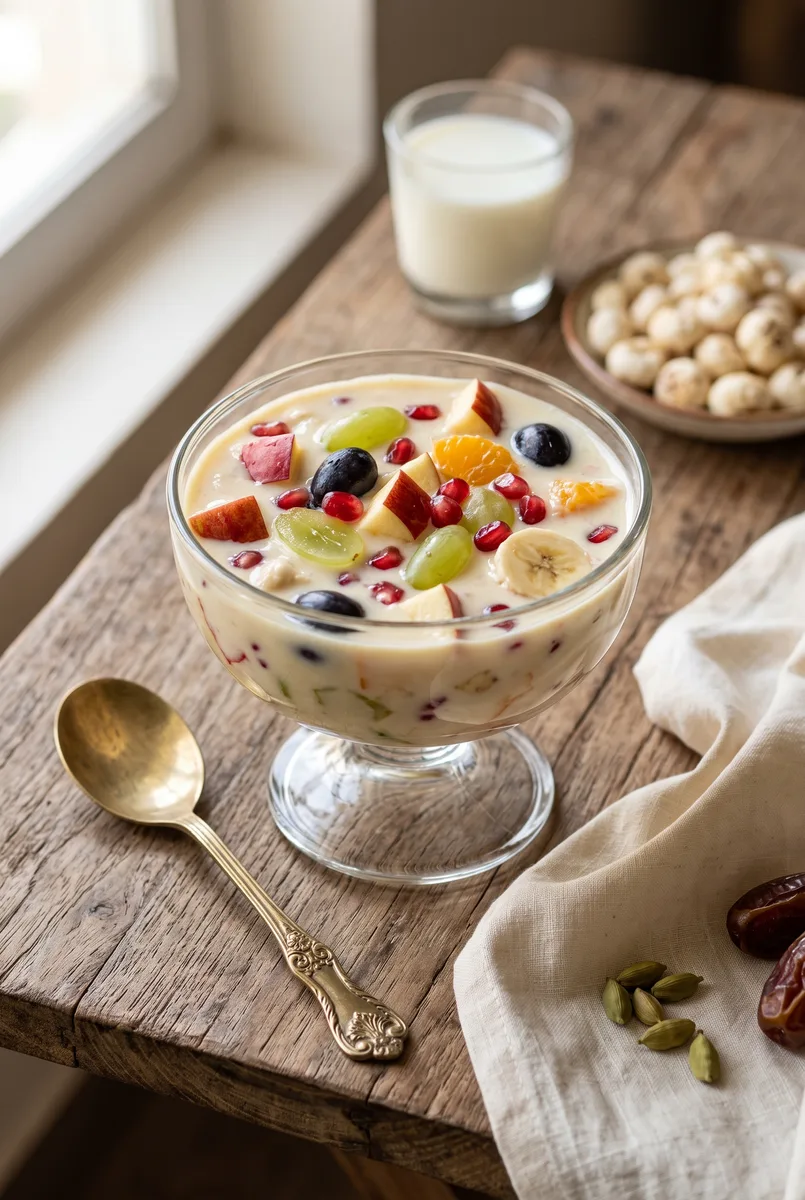 Healthy Fruit Custard Salad