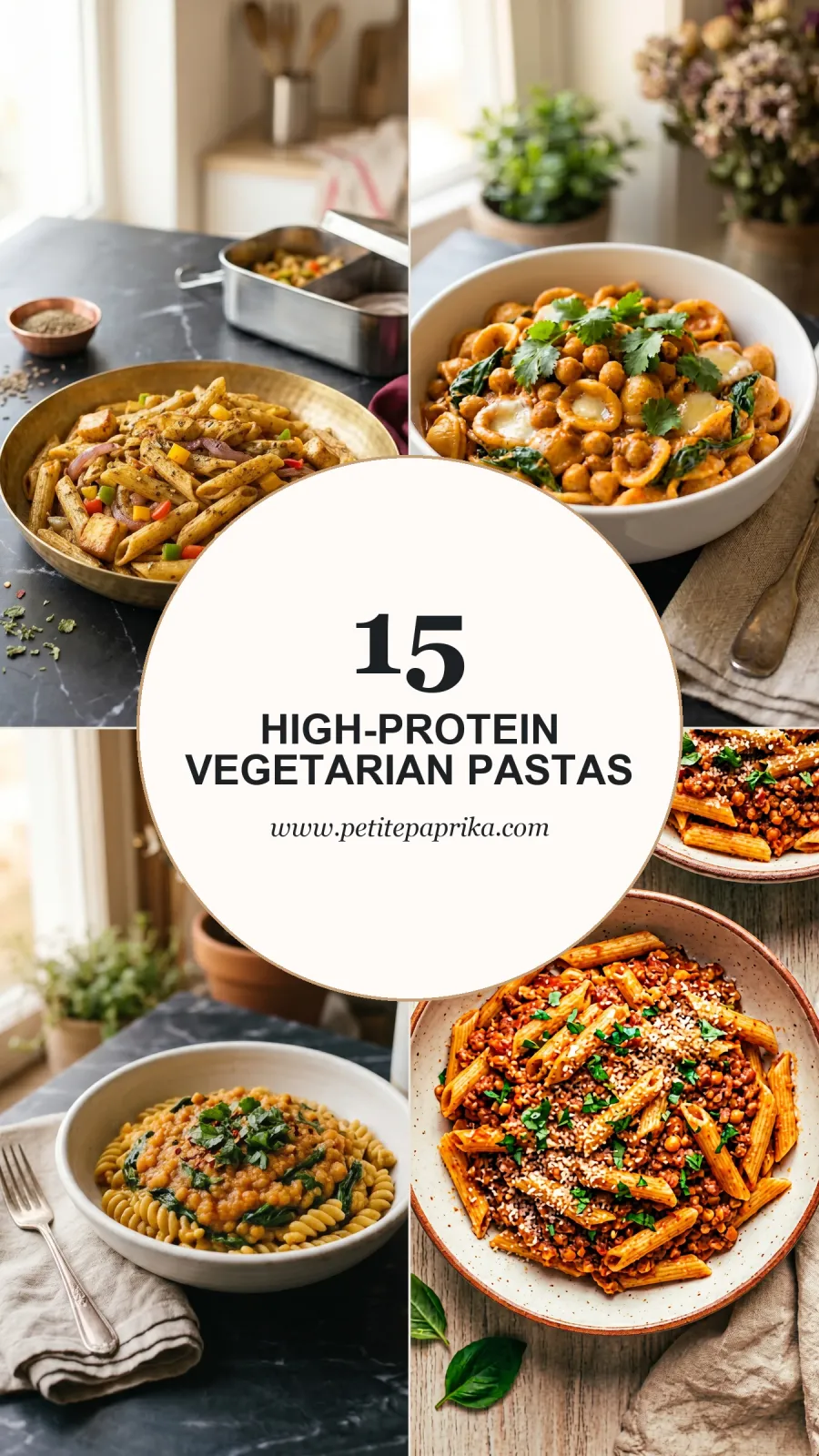 15 Best High-Protein Vegetarian Pasta Recipes for Easy Dinners