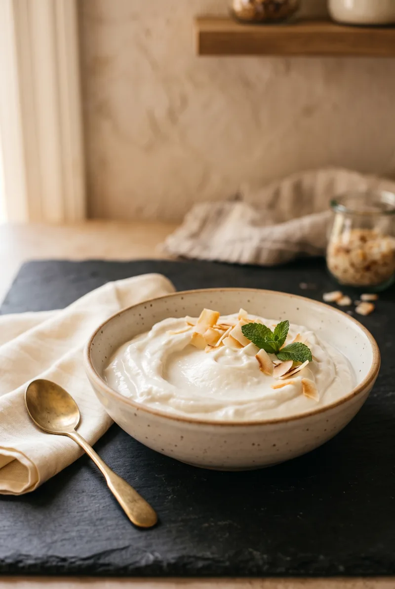 Homemade Coconut Yogurt